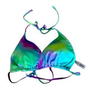 Ombre Tie Dye Bikini Top